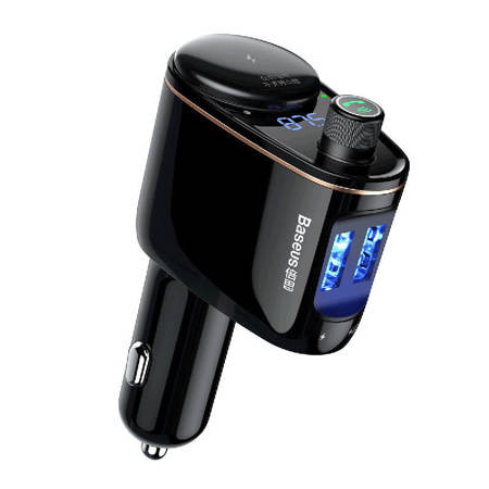 Baseus Car Bluetooth Transmitter MP3 Player S-06 Black (CCHC000001)