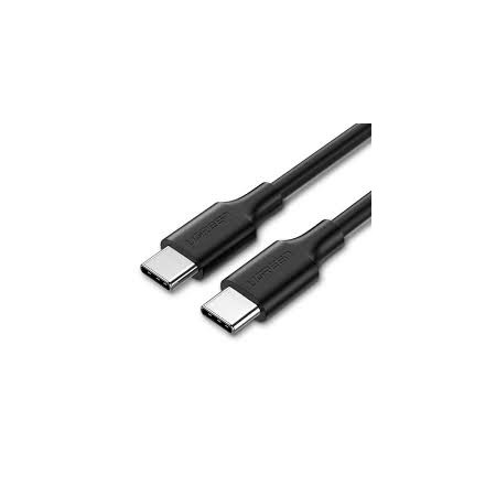 Ugreen USB 2.0 Cable USB-C male - USB-C male Μαύρο 1.5m (50998)